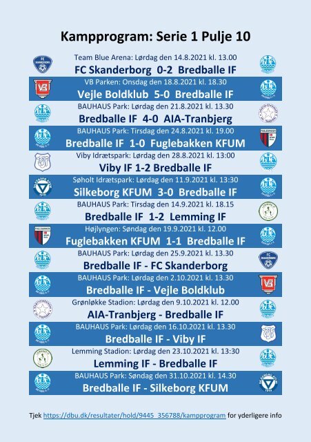 2021 - Nr. 05 - Bredballe IF - FC Skanderborg - 250921