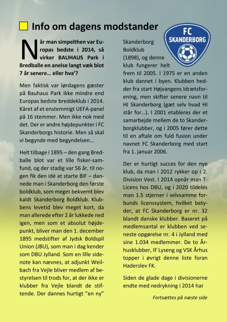 2021 - Nr. 05 - Bredballe IF - FC Skanderborg - 250921