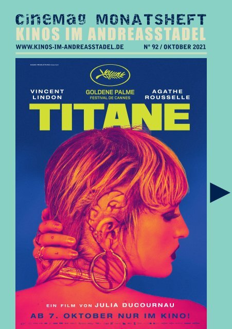 Cinemag | Kinoprogramm in Regensburg | Nr. 92 | 10-2021