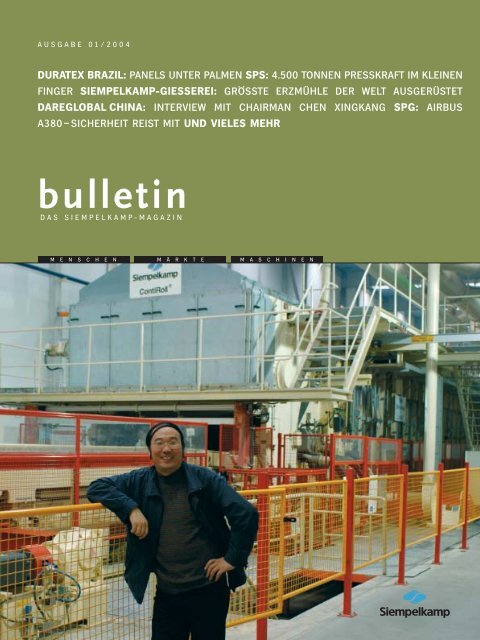 Siempelkamp Bulletin 2004