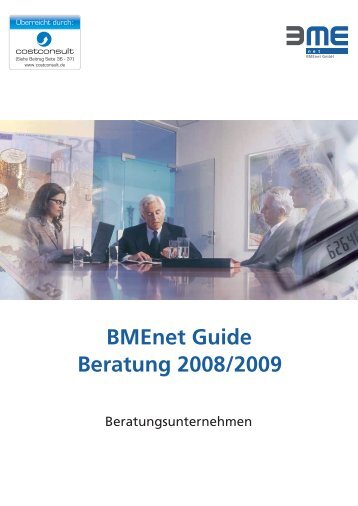 BMEnet Guide Beratung 2008/2009 - CostConsult!
