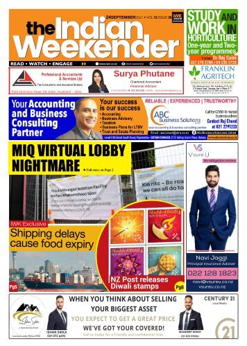 The Indian Weekender 24 September 2021