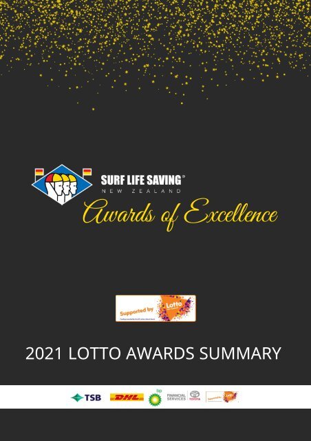 2021 Lottery Grants Board Partner Awards Summary 