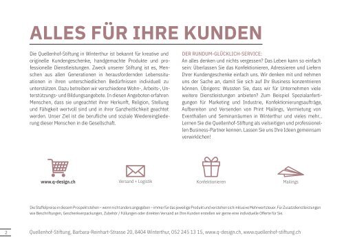 Q-Design.ch Kundengeschenke2022