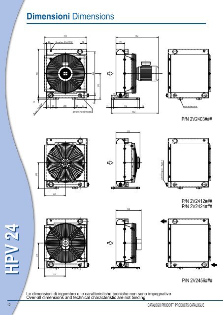 5 - Scambiatori Aria-olio Serie HPV