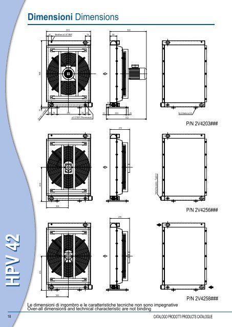 5 - Scambiatori Aria-olio Serie HPV