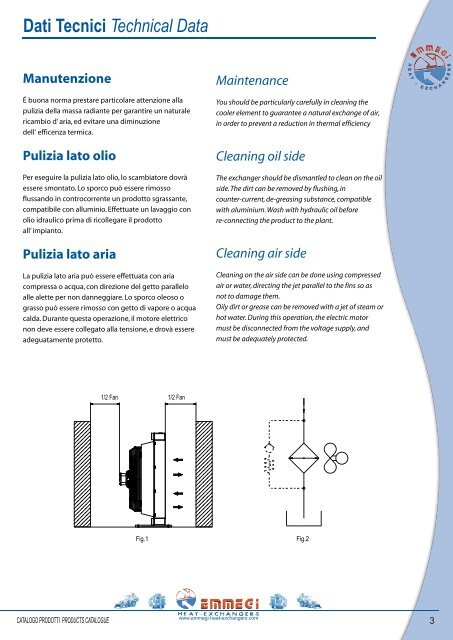 6 - Scambiatori Aria - olio Serie HPA Compact