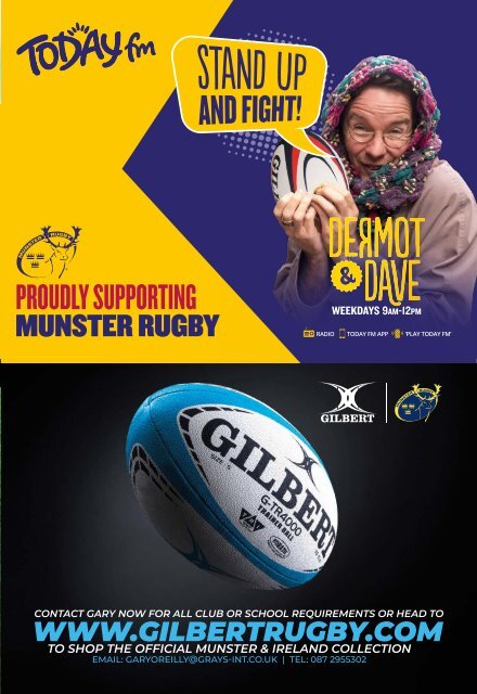 Munster Rugby v Cell C Sharks Match Programme