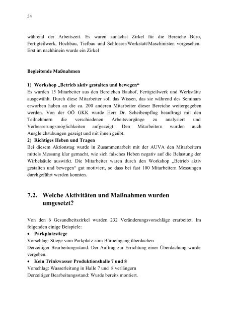 Tagungsbericht 2000 - Österreichisches Netzwerk Betriebliche ...