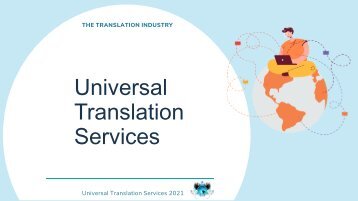 Universal Translation Services