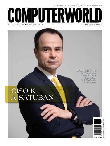 Computerworld magazin 2021.09.22. LII. évfolyam 18. szám