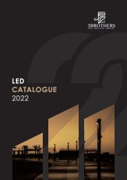 3BROTHERS LED CATALOGUE 2022
