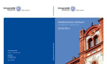 Akademisches Jahrbuch Academic Yearbook 2010/2011
