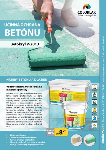 Účinná ochrana betónu (MO - október 2021)