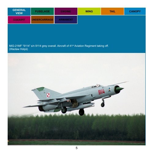 Single No. 38 Mikoyan Gurevich MiG-21MF extra material