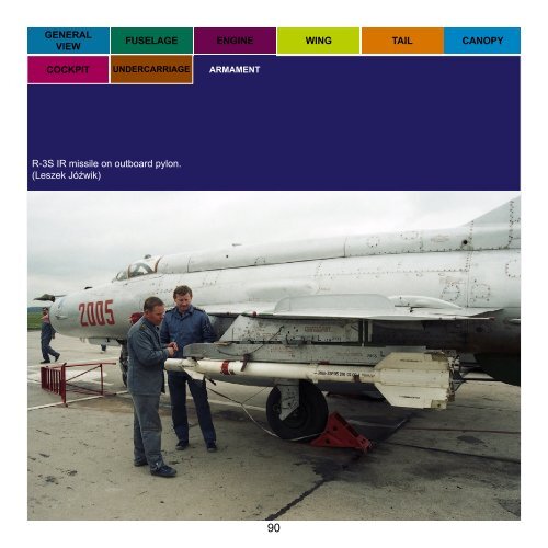 Single No. 38 Mikoyan Gurevich MiG-21MF extra material