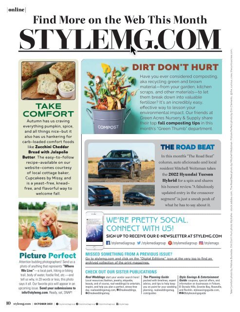 Style Magazine - October - El Dorado County Foothills - 2021
