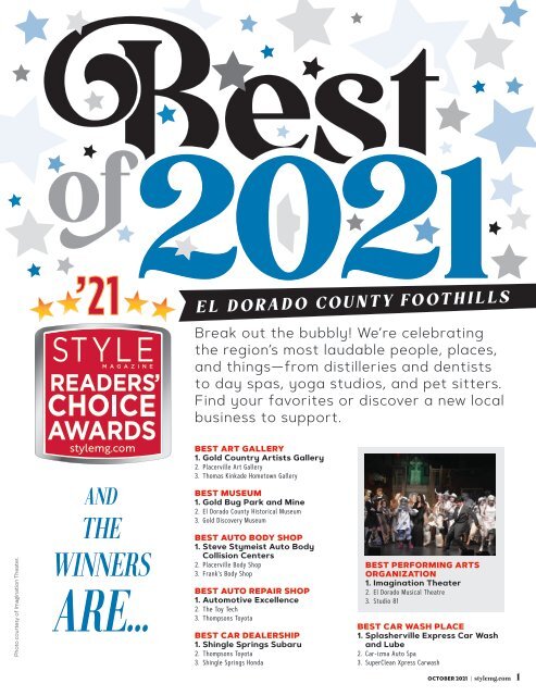 Style Magazine - October - El Dorado County Foothills - 2021