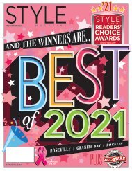 Style Magazine - Readers Choice Awards - Roseville Granite Bay Rocklin 2021