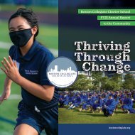 Boston Collegiate Charter School — 2021 Annual Report