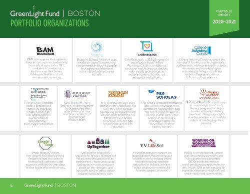 GreenLight Fund | BOSTON — 2021 Golf Program