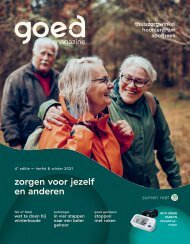 Goed Magazine - 4e editie - herfst/winter 2021