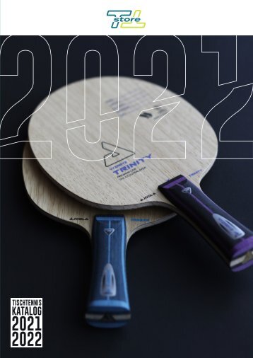 tt-stores Tischtennis Katalog 2021-2022