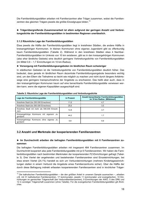 Die Perspektive der Familienbildungsstätten - PädQUIS Projekt ...