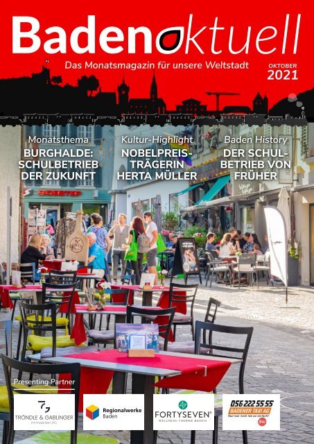 Baden aktuell Magazin Oktober 2021