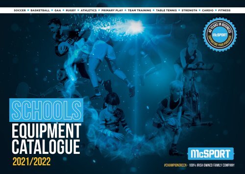 McSport Sports Equipment Catalogue 2021/2022