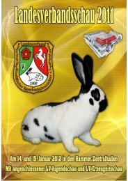 V - Kaninchen - Landesverband Westfälischer