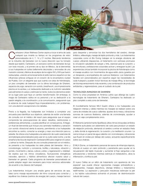 Spa & Wellness MexiCaribe 43 | Otoño 2021