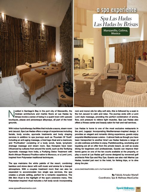 Spa & Wellness MexiCaribe 43 | Otoño 2021