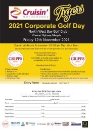 Tigers Golf Day 2021 v2