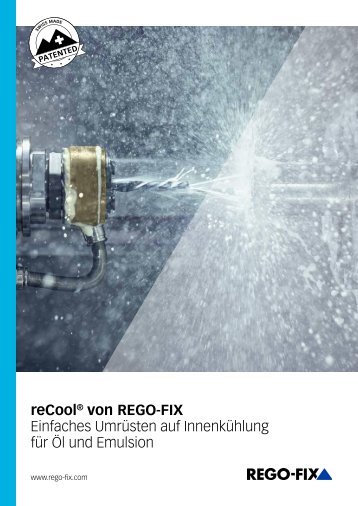 reCool Brochure GERMAN