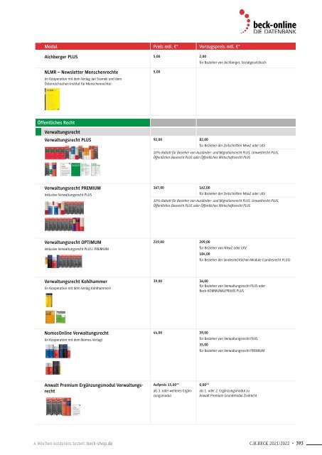 Gelbes Verzeichnis 2021/2022