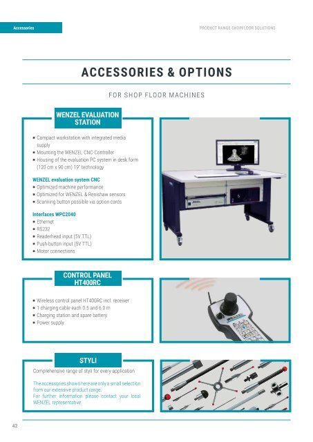 PRODUCT RANGE SHOPFLOOR SOLUTIONS EN