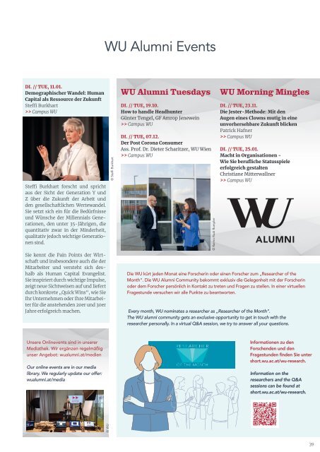 forward – WU Alumni Magazin 2/2021