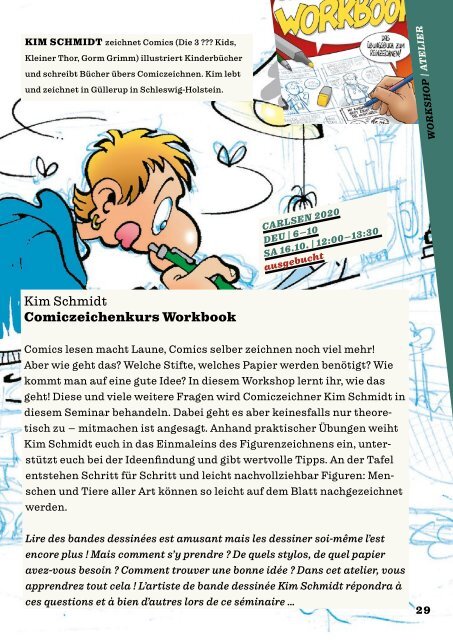 Programmheft der Europäischen Kinder-und Jugendbuchmesse 2021 