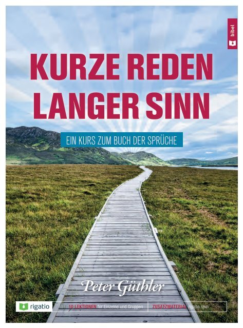 Kurze Reden langer Sinn - Sprüche 