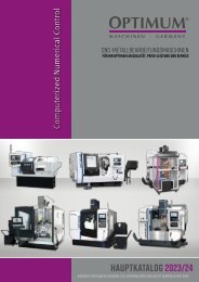 OPTIMUM CNC Hauptkatalog 2023/24