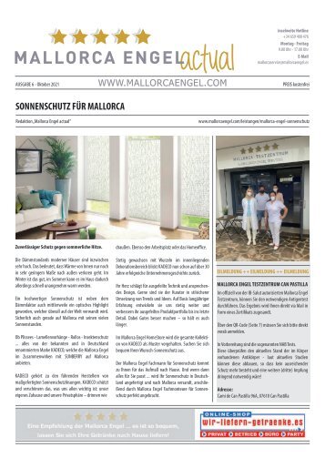 Mallorca Engel actual - 6. Ausgabe - Oktober/November 2021