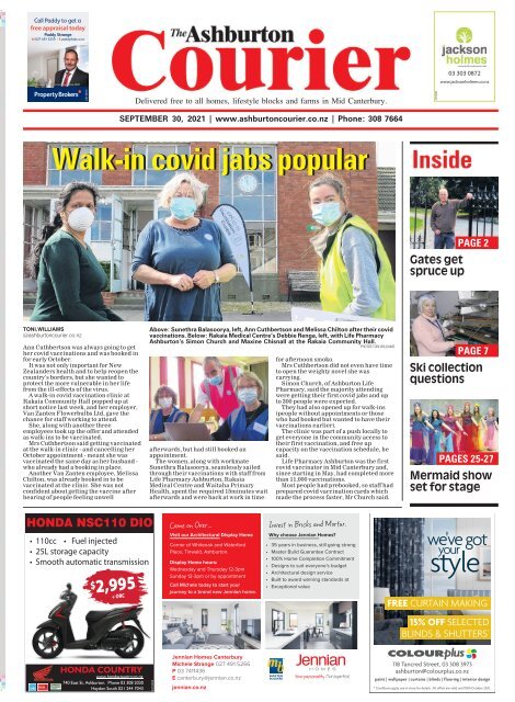 Ashburton Courier: September 30, 2021