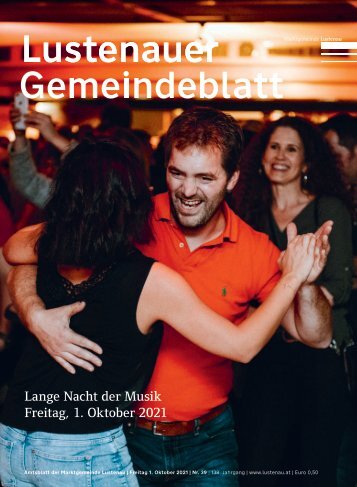 Lustenauer Gemeindeblatt Nr. 39 | Freitag 1. Oktober 2021