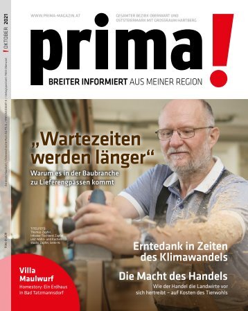 Prima Magazin - Ausgabe Oktober 2021
