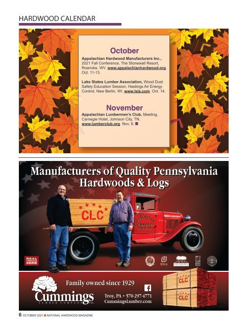 National Hardwood Magazine - October 2021