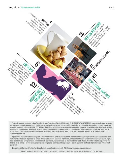 Revista Vegetus nº 41 (Octubre-Diciembre 2021)