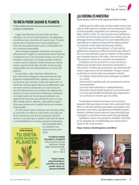 Revista Vegetus nº 41 (Octubre-Diciembre 2021)