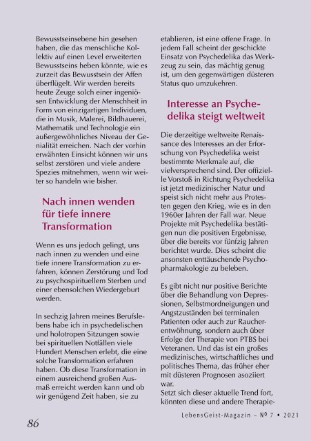Lebensgeist-Magazin-8/Okt-21