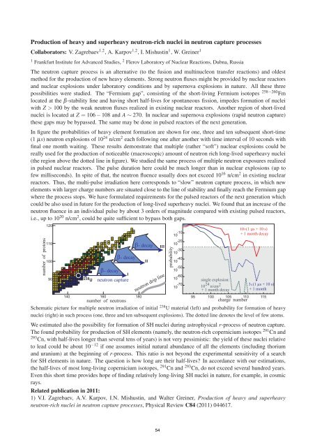 FIAS Scientific Report 2011 - Frankfurt Institute for Advanced Studies ...